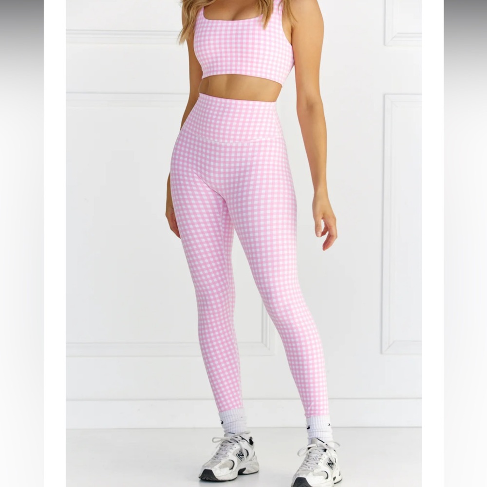 Astoria LUXE BALANCE Pink Gingham Set